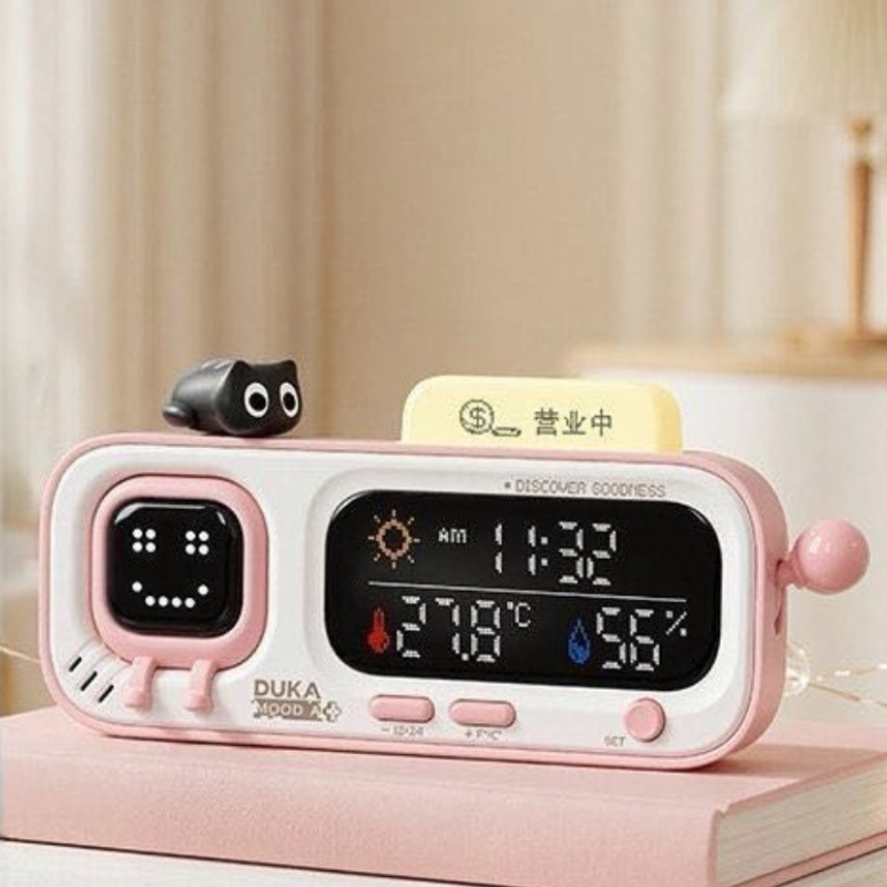 Thermometer Digital - DUKA MOODA Akıllı Masaüstü Sıcaklık Nem