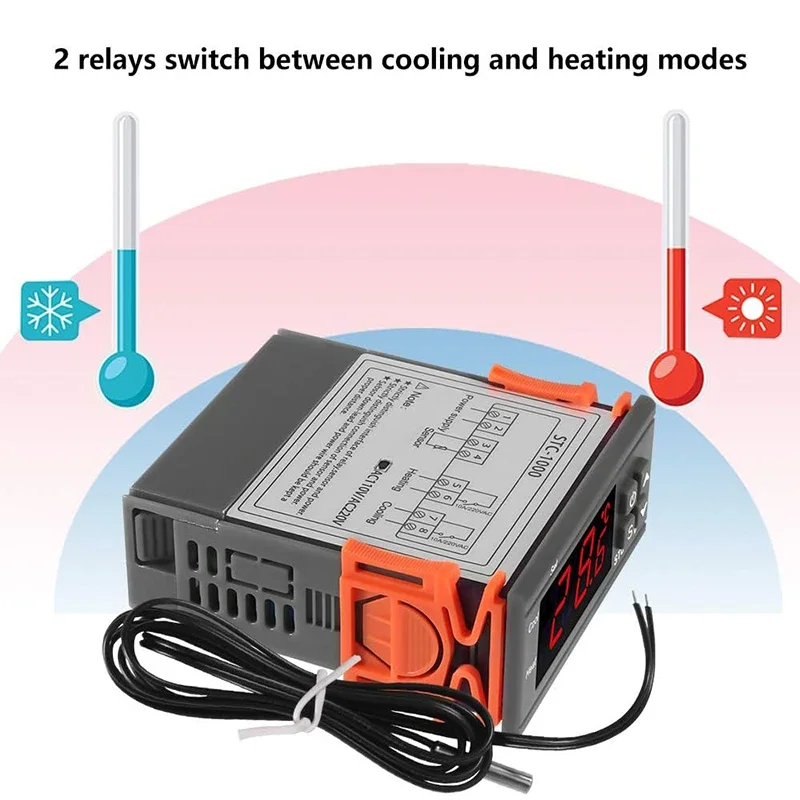 Lab Incubator - STC-1000 Akıllı Sıcaklık Kontrol Cihazı LED