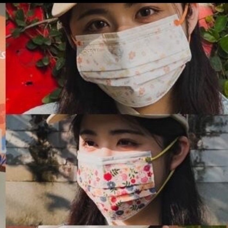 Surgical Mask - Çizgi Film Desenli, Sevimli, Cerrahi Maske,