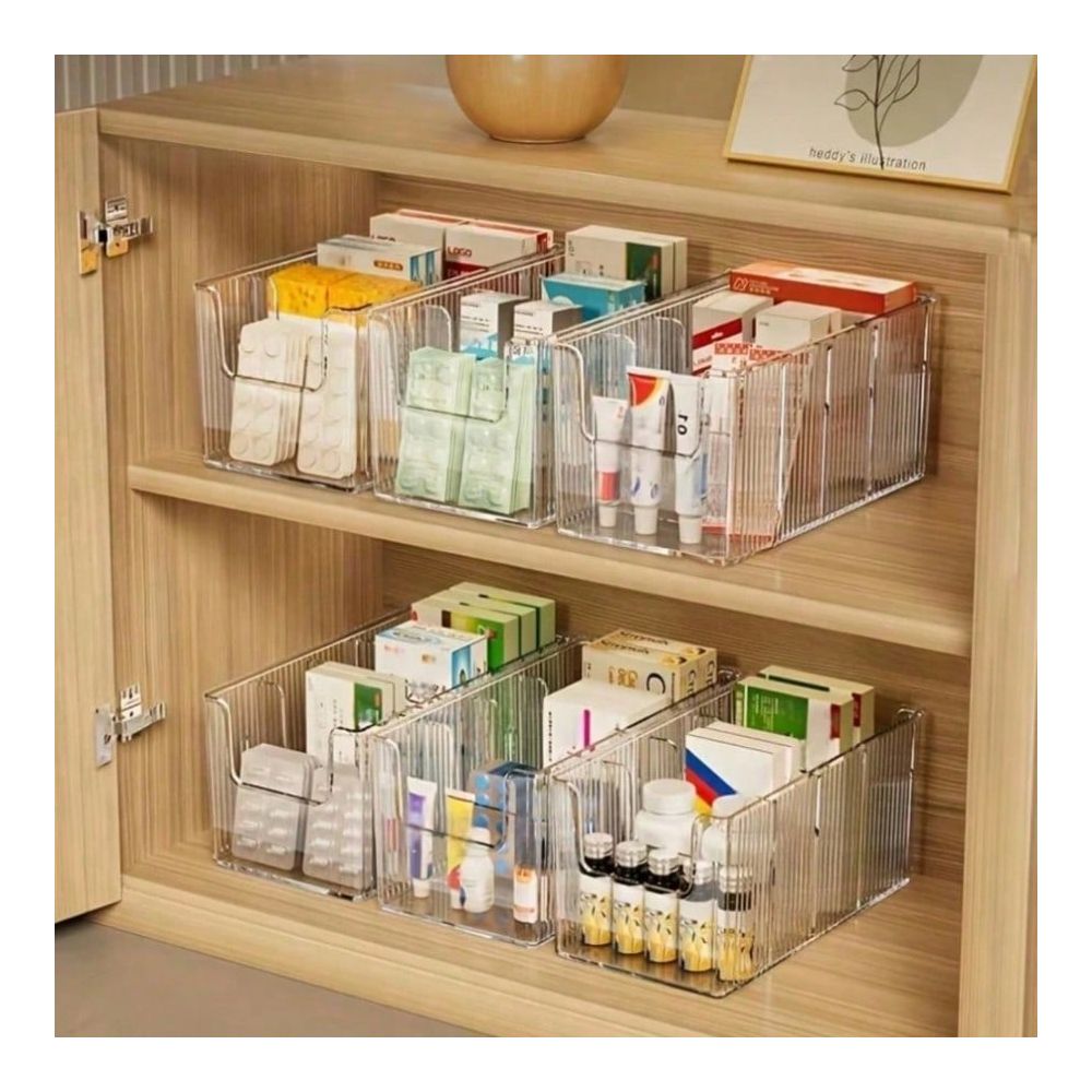 1 adet Büyük 4 Bölmeli Şeffaf  - First Aid Kit incelemesi ve fiyatı