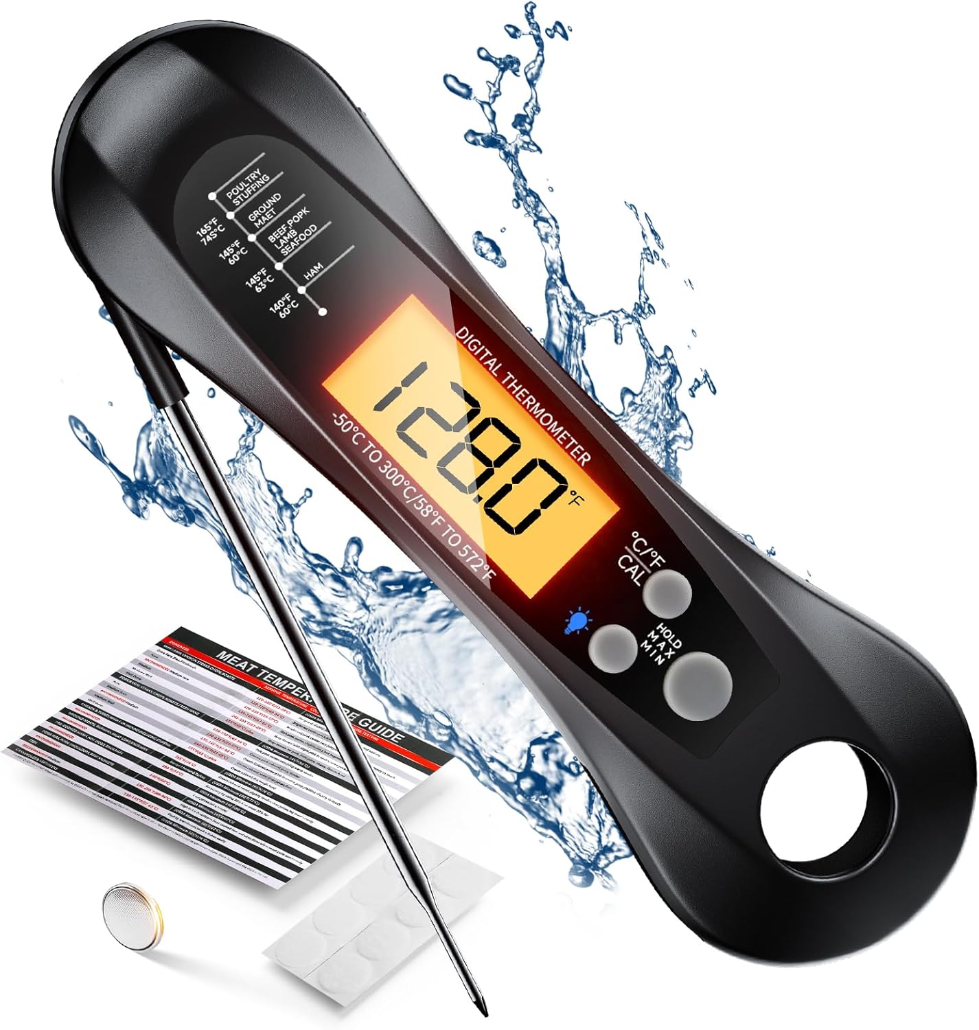 Katlanabilir Problu, LED Ekran - Thermometer Digital incelemesi ve fiyatı