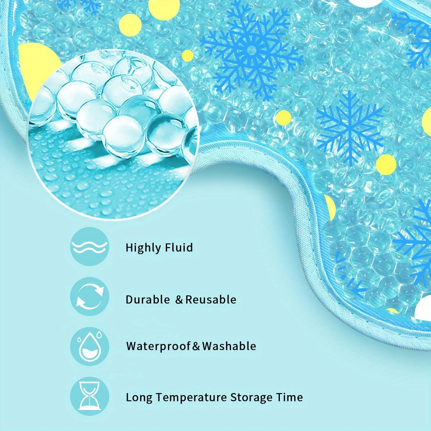 Jel Boncuklu Soğutma Göz Maske - Surgical Mask incelemesi ve fiyatı
